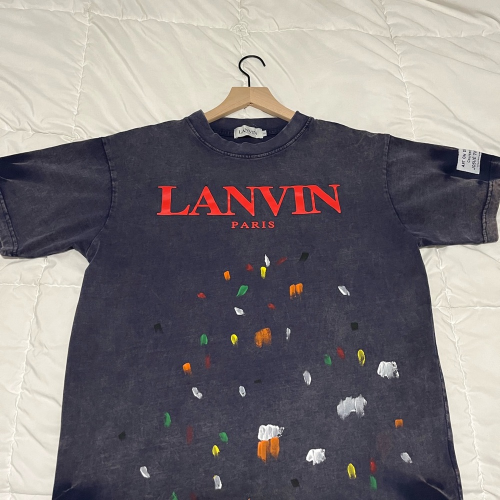 Navy blue lanvin X gallery Dept men’s shirt